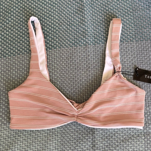 Tavik Other - NWT Tavik Rose Striped Bathing Suit Top